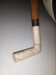 Antique Vintage Parasol Bamboo Shaft Not bone Looking L ...