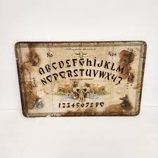 Vintage 1950's Haskelite Manufacturing Ouija Board - Mystic Board - Etsy Denmark