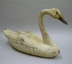 Sold at auction Carved and Painted Wooden Swan Decoy Auction Number 2396 Lot Number 733 | Skinner Auctioneers