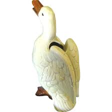 Charming Vintage Fitz & Floyd 1976 Tall Goose Vase. For ...