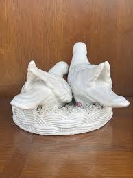 Vintage Italian Ceramic Dove Figurine Attributed to ...