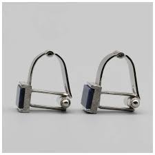 Dante Sleek and Elegant Hinged Wrap Cufflinks - Silvertone ...