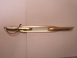 Pearl Handled Sabre Cutlass Sword Vintage SWANK Tie Bar Clip ...