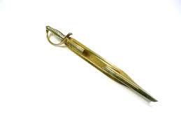 Swank Sword Tie Clip - Etsy Ireland