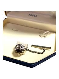 NIB 1950s Swank Mediterranean Woven Ruby Rhinestone ...