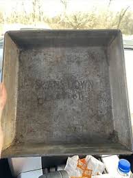 SWANS DOWN VINTAGE CAKE FLOUR TIN BAKING PAN HEAVY CAKE PAN kitchen | eBay