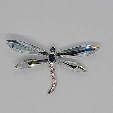 SWAROVSKI PARADISE BUGS BROOCH DRAGONFLY ADIORA V2 AURORA ...