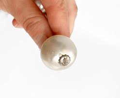 Chunky Pearl Earrings, Vintage Silver Coin Earrings, Silver ...