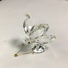 Sold at Auction: Swarovski Crystal Butterfly Figurine