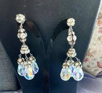 VTG Crystal Chandelier Screw Back Earrings – My Sales Rock!