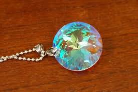 Sterling Silver Jewelry 925 Bead Chain Bold Star Faceted AB Rhinestone Necklace | eBay