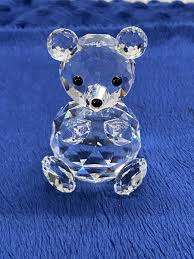 Vintage Swarovski Crystal Teddy Bear - Etsy