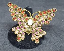 One of a Kind! Vintage Repurposed Adjustable Ring - Etsy