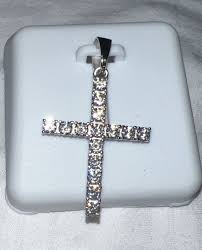 The Statement Cross Sterling Silver Charm – Treehouse On Main