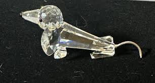 Swarovski Crystal Dachshund 'Sausage' Dog, No Box, Retired ...