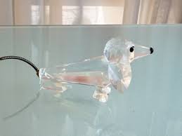 Swarovski Figure 010003 Large Dachshund 8.5 cm. Top ...