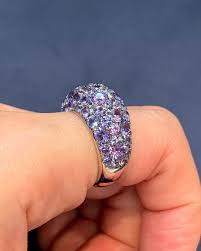 Violet Sapphire Domed Ring – Sevun Design