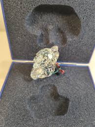 Vintage Swarovski Signed Crystal Bear Figurine New Year's Eve 1.5" Tall | eBay