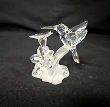 Swarovski Crystal Hummingbird Figurine in orignal box and ...