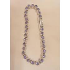 Vintage Gorgeous Rare Tanzanite color Swarovski Crystal ...