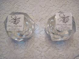 LIBERACE OWNED ESTATE ITEM CRYSTAL CANDLESTICKS WITH DOCUMENTATION COA | #1894264715