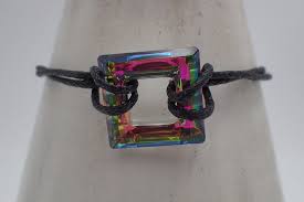 Bracelet With Crystal Pendant - Etsy