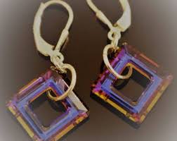 Earrings Made With 14mm Swarovski Crystal Element Cosmic ...
