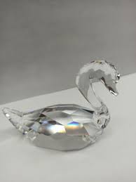 Swarovski Crystal Swan Figurine. NO BOX. | eBay