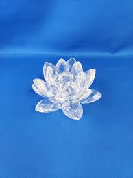Swarovski Crystal Candleholder Waterlily Medium 10001 for sale online | eBay