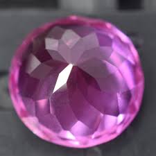 AAA+ NATURAL SAPPHIRE Pink Round Shape 7.60 Ct CERTIFIED ...