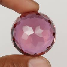 AAA+ Large Alexandrite 73.90 Ct. Round Cut faceted Loose ...