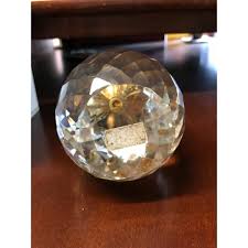 1970s Swarovski Crystal Pineapple Paperweight | Chairish