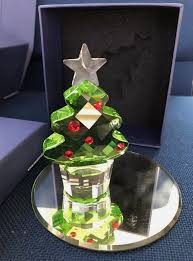 SWAROVSKI CRYSTAL Medium Felix Christmas Tree Figure 3.75 ...