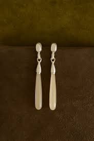 Mother of Pearl Drop Earrings — Dunton Ellerkamp