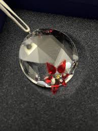 Swarovski Holly Window Christmas Ornament | eBay