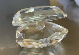 Swarovski Crystal Clam Shell with Crystal Pearl | eBay