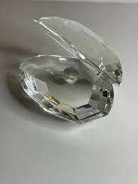 Swarovski Crystal Figurines - Clam Oyster Shell w/ Pearl | eBay