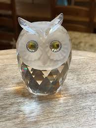Swarovski Crystal “Woodland Friends” Collection - Small Owl ...