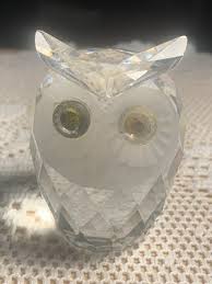 Swarovski Crystal Large Owl Figurine | eBay