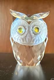 Swarovski crystal owl Like new | Mercari