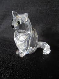 Swarovski - Cat - Crystal Figurine - In Box | eBay