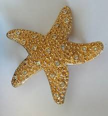 SWAROVSKI STAR FISH BROOCH NIB BEAUTIFUL | eBay