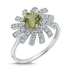 $100 Ring Made with a Semi-precious Stone