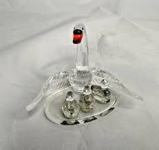 Swarovski Crystal Swan Family Beauties of the Lake ...