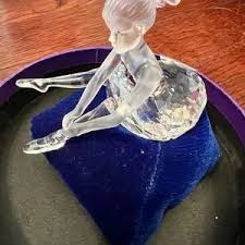 Swarovski | Other | Swarovski Crystal Sitting Ballerina Retired | Poshmark