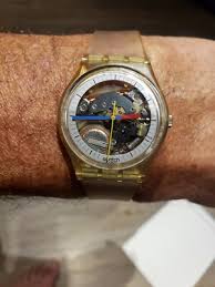 SWATCH Vintage Clear Swatch Watch | eBay