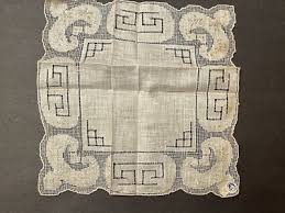 1940s Vintage Fancy Handmade Irish Linen Wedding Bridal ...