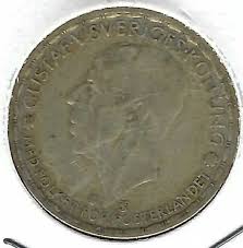 1948 Sweden One Krona Gustaf V Silver Coin (#2) | eBay