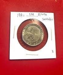 1990 1 KRONA SWEDEN COIN - NICE WORLD COIN !!! | eBay