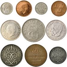 10 Sweden Coins | Swedish Currency Collection | 1 5 Kronor 2 ...